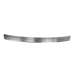 Audi Q7 Bumper Sill Cover - Rear - Omac - S.Steel - Brushed Silver - '17-'24